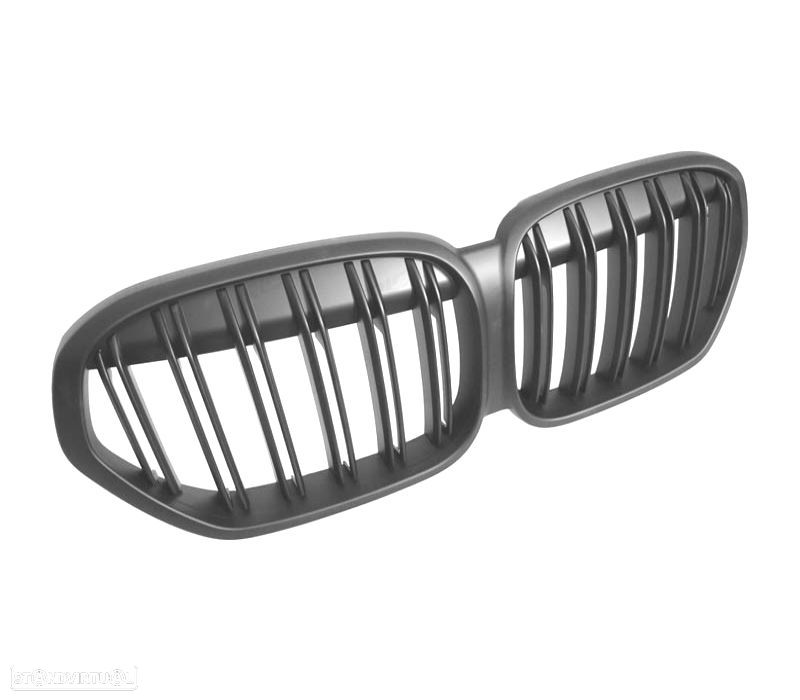 GRELHAS DIANTEIRAS BMW X1 F48 LCI19-22 PRETO MATE - 2
