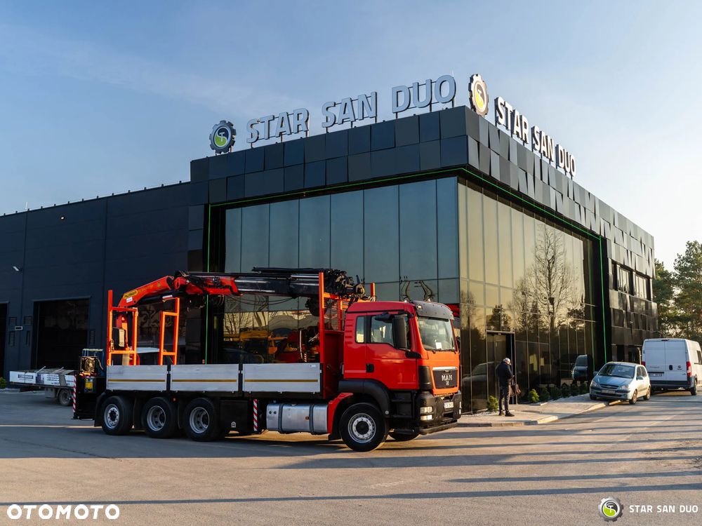 MAN TGS 35.400 8x4 Palfinger PK 34002 HDS Żuraw Wciągarka Cran Kran Winch Rotator - 4