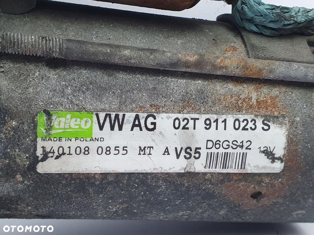 ROZRUSZNIK Audi A3 8P 1.6 FSI BLF valeo 02T911023S D6GS12 VS5 - 10