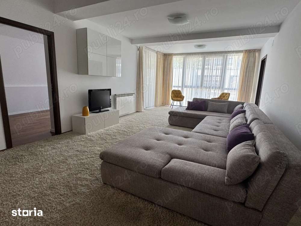 Inchiriez ap. 3 camere, lux, Floreasca - Herastrau, cu loc de parcare — fotografia 1