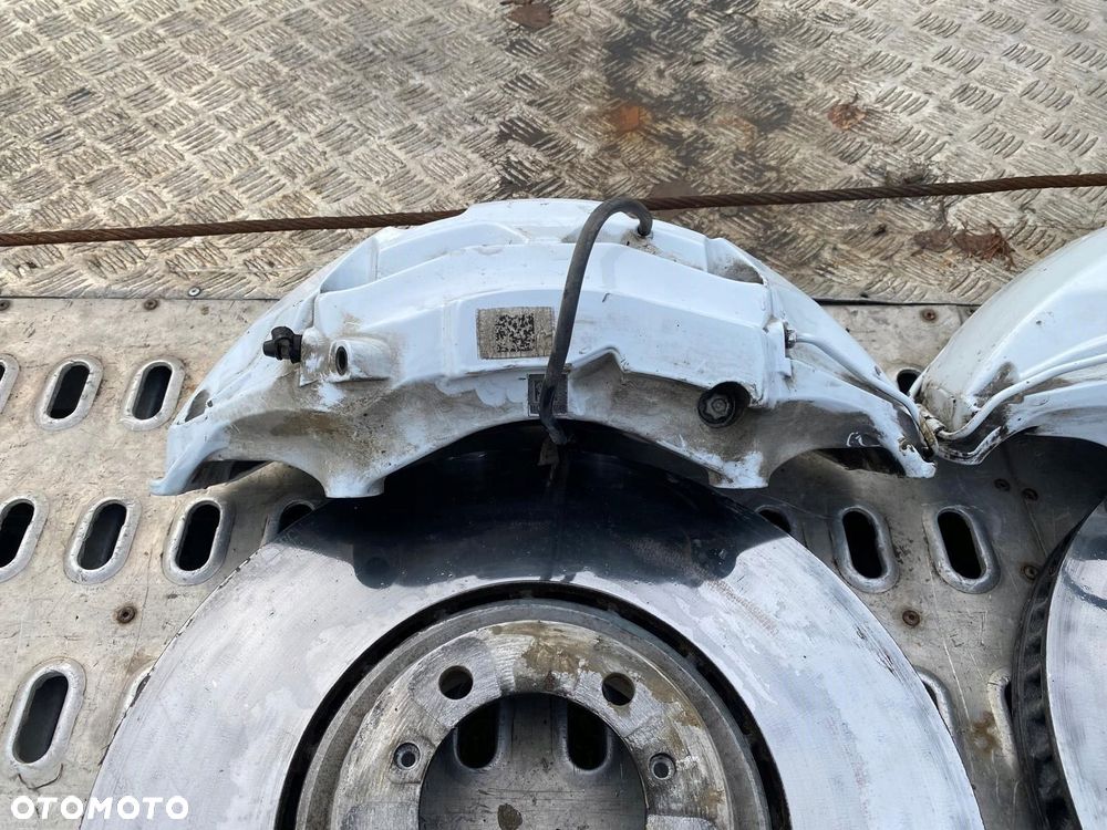 zacisk tarcza przód porsche cayenne 9y komplet - 9