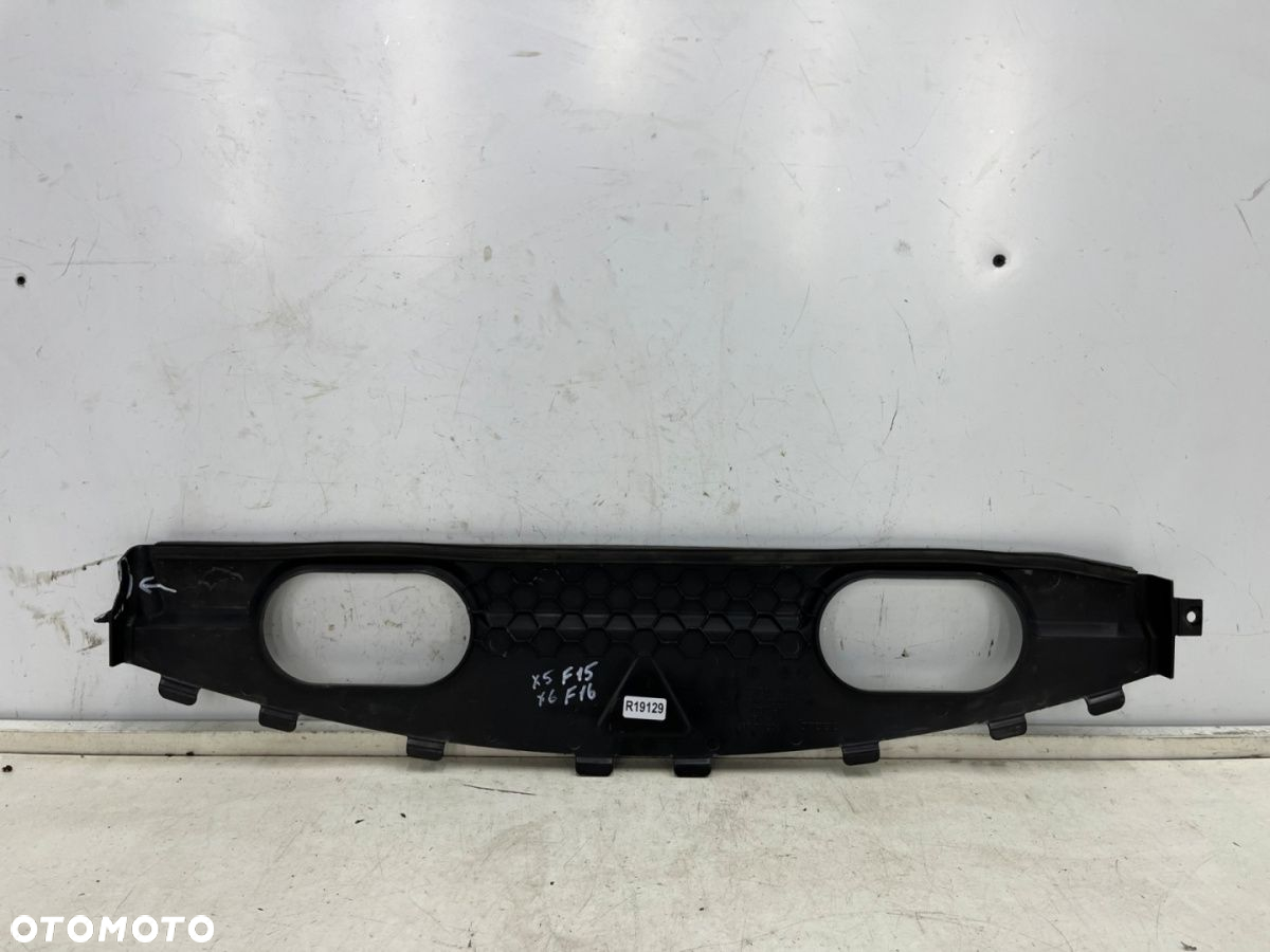 Osłona pasa przedniego BMW X5 F15 X6 F16 13-19r. nakładka górna pokrywa wlotu kanału powietrza - 4