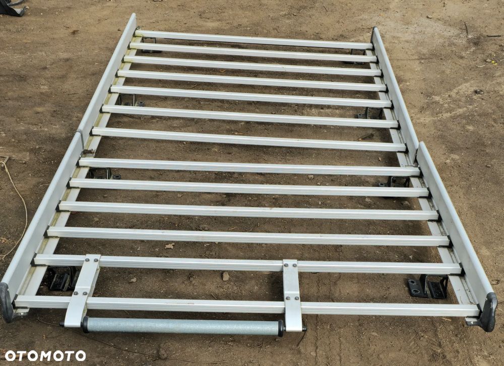 Bagażnik dachowy aluminiowy Renault Master IV III Movano krótki - 1