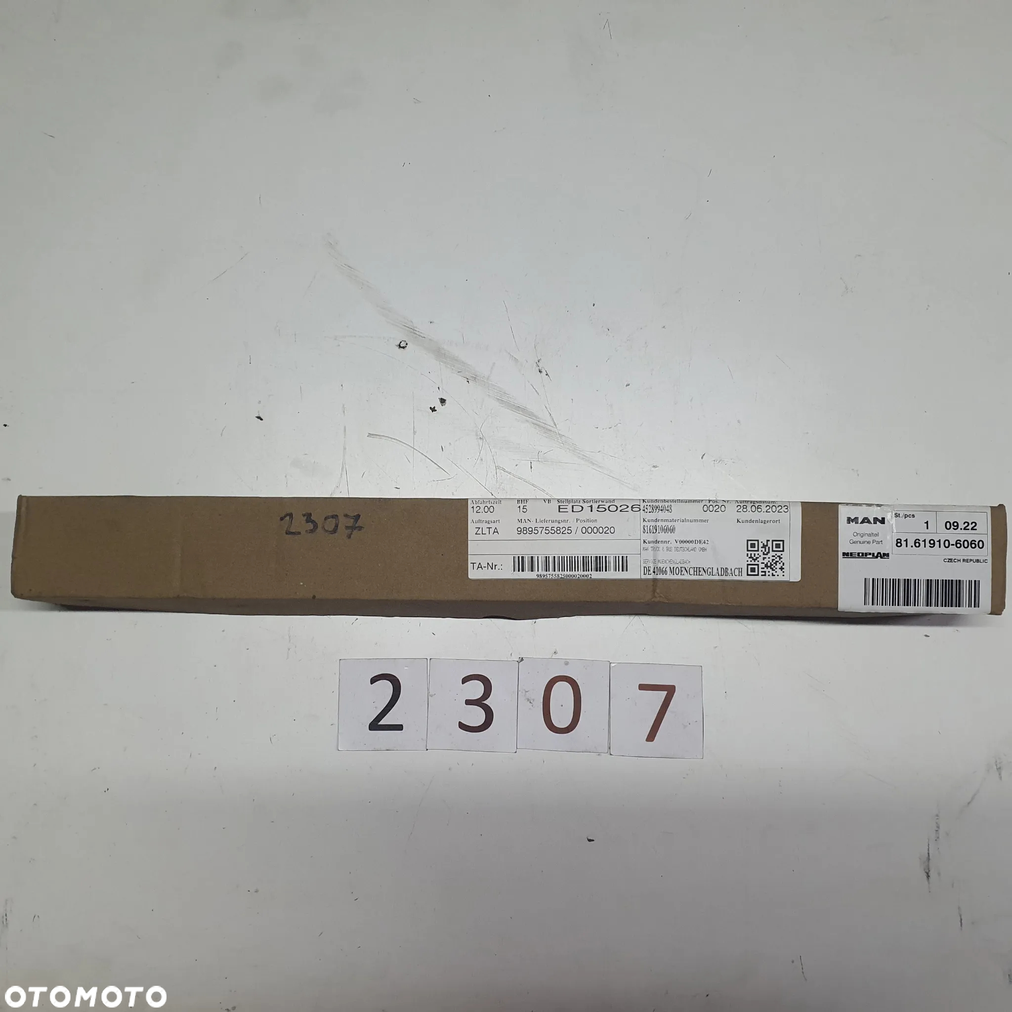 Wkład Filtr osuszacza klimatyzacji MAN TGX TGS 81619106060 - 2