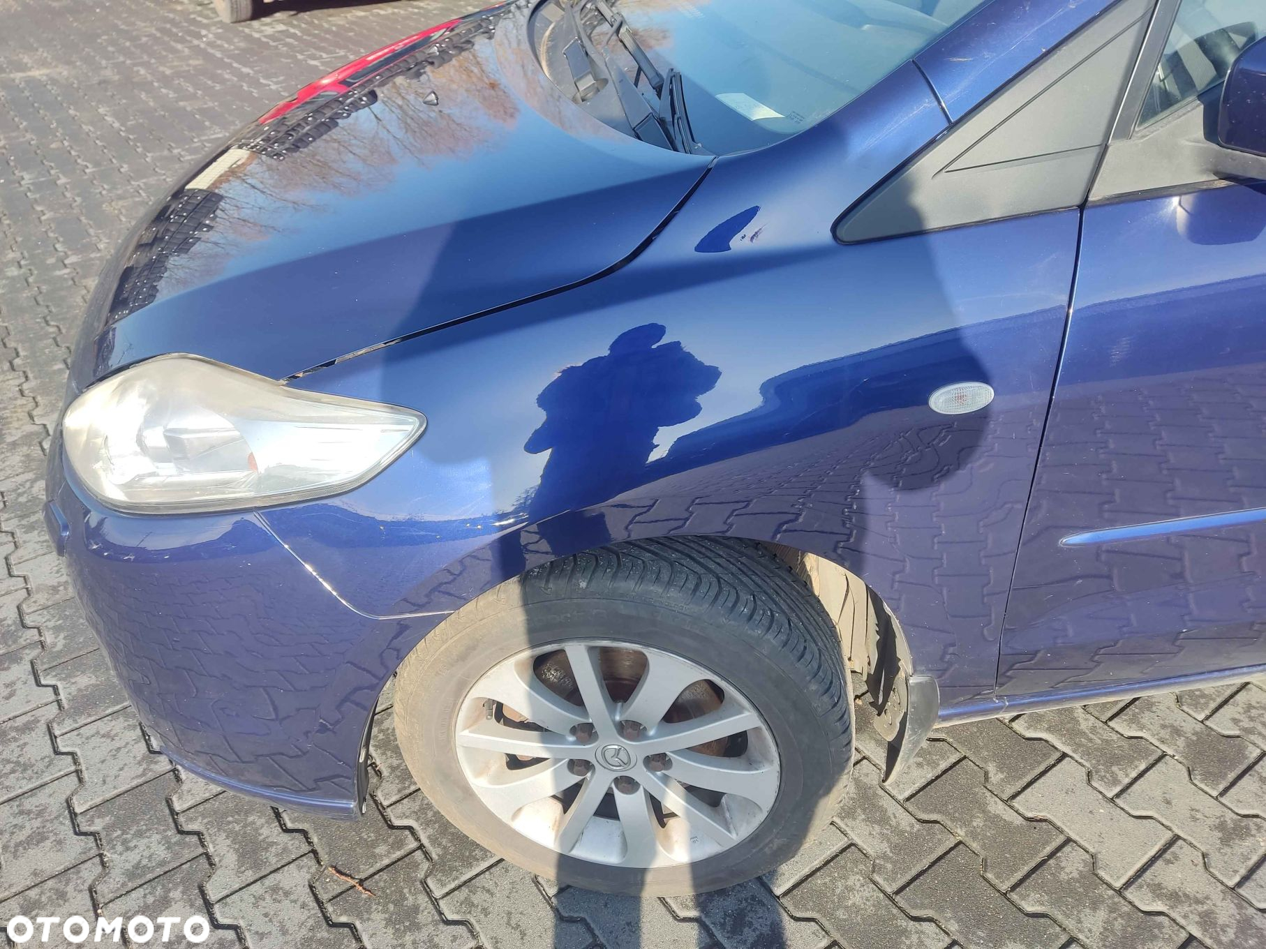 KOMPLETNY PRZÓD MASKA ZDERZAK BŁOTNIK XENON MAZDA 5 I CR 05-07r 25E - 5
