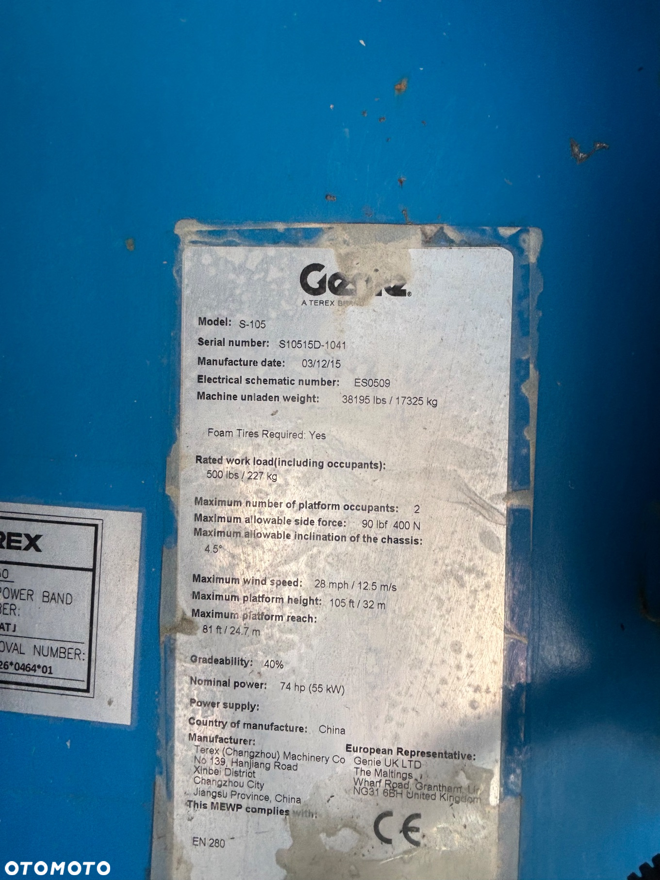 Genie S-105 - 7