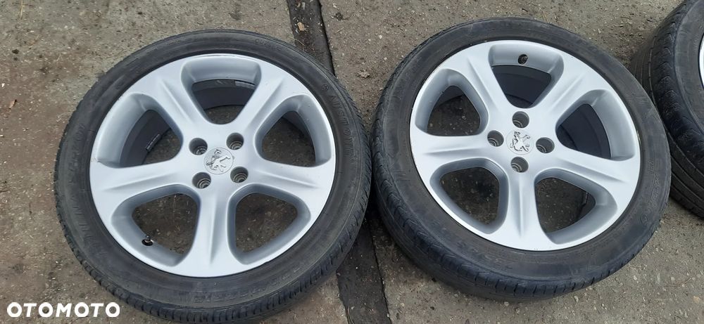 Citroen Peugeot Alufelgi 18 Felgi 4 sztuki Bez opon  FELGI ALUMINIOWE R18" 7.5J 4X108 ET29 9685121480 - 2