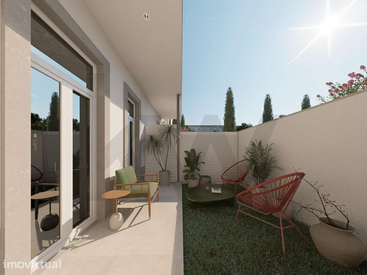 Apartamento T1 com terraço e jardim na Estrela, Lisboa - Grande imagem: 2/16