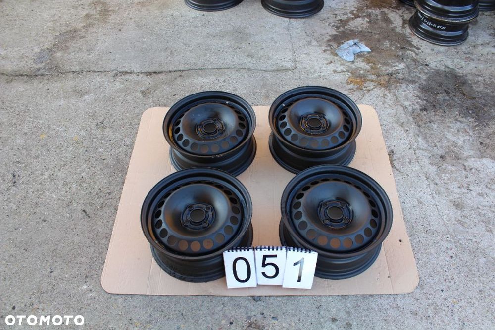 FELGI STALOWE OPEL CORSA D, CORSA E  4x100Ø56.5  6x15  ET39 - 1