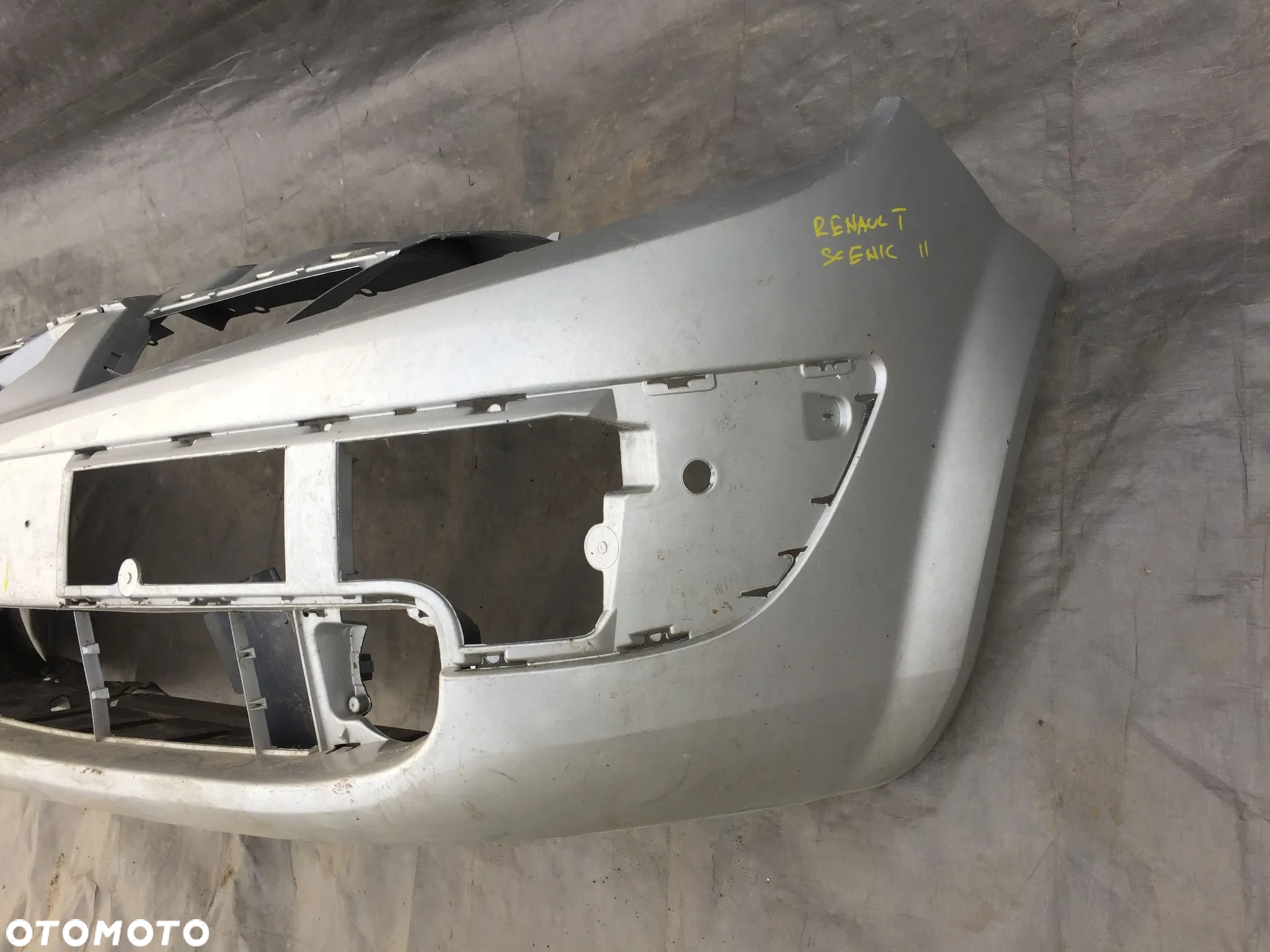 RENAULT SCENIC II 2003- ZDERZAK PRZÓD PRZEDNI OSŁONA ZDERZAKA PŁYTA POD ZDERZAK SILNIK - 5