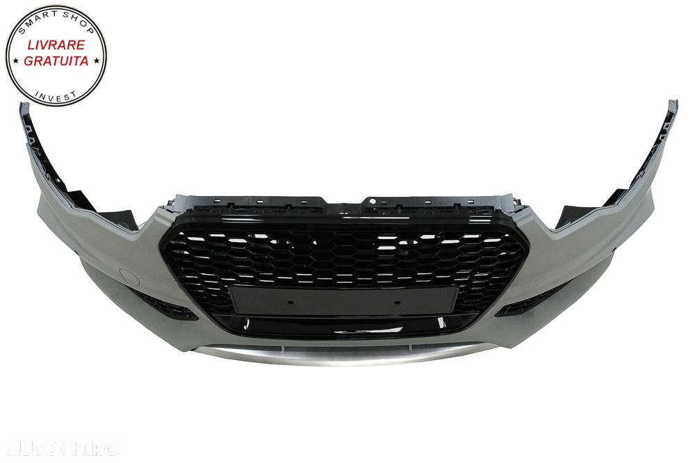 Bara Fata cu Grila Centrala Audi A6 C7 4G Pre Facelift (2011-2015) RS6 Design- livrare gratuita - 3