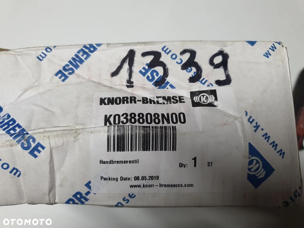 Zawór, dźwignia, manetka hamulca ręcznego, Knorr-Bremse K038808, Mercedes ACTROS,ATEGO,AXOR - 5