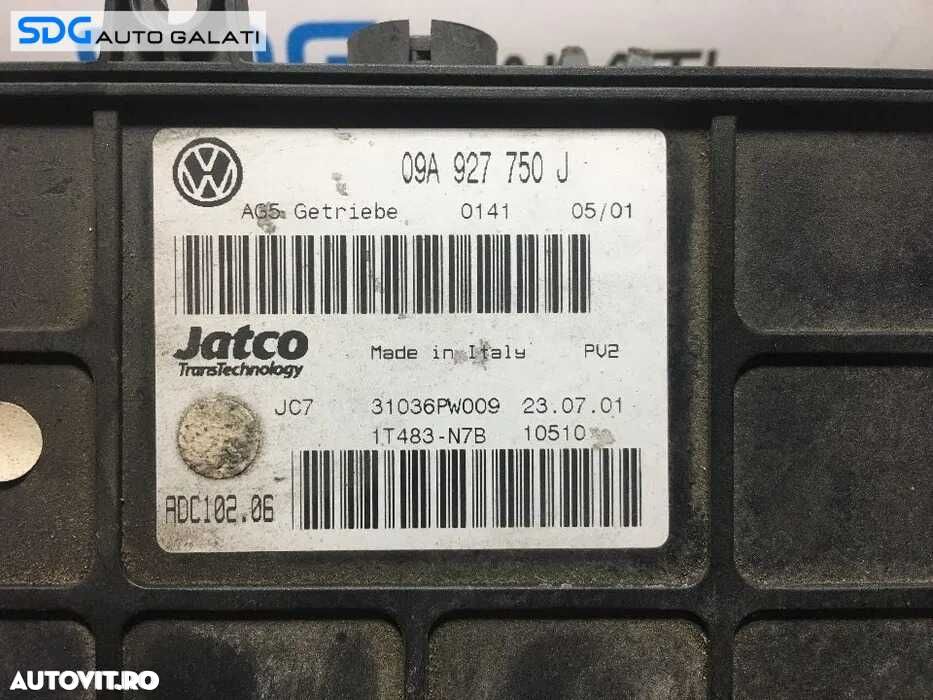 Calculator Cutie Automata Volkswagen Bora 1.9 TDI 1998 - 2005 Cod 09A927750J [L3640] - 2