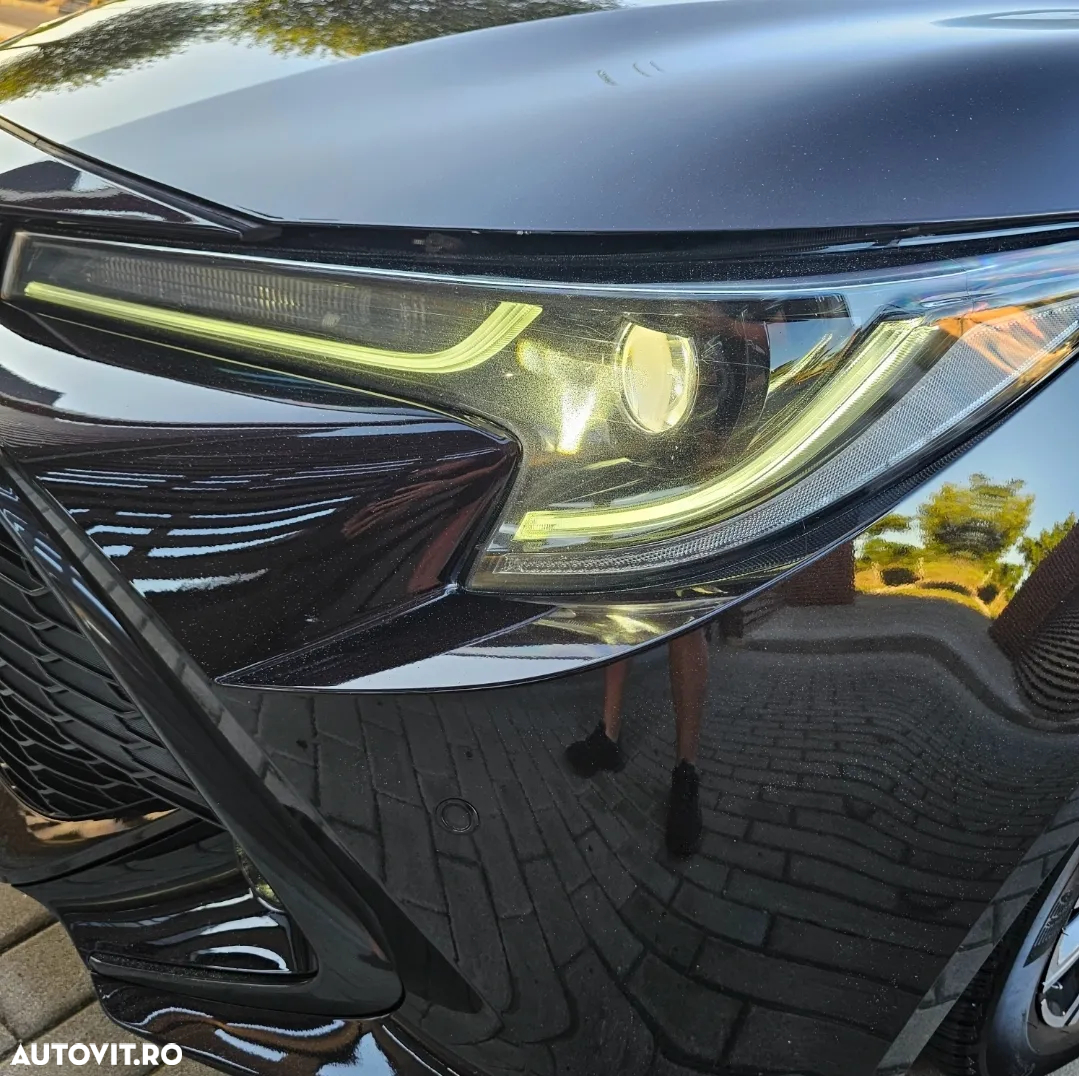 Toyota Corolla 2.0 HSD TS Exclusive tapiterie Neagra - 20