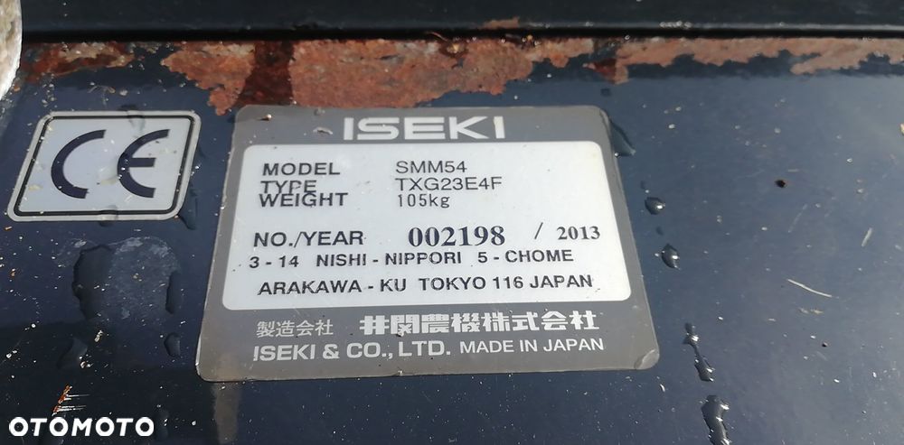 Kosisko agregat tnący ISEKI TXG23 SMM54 - 9