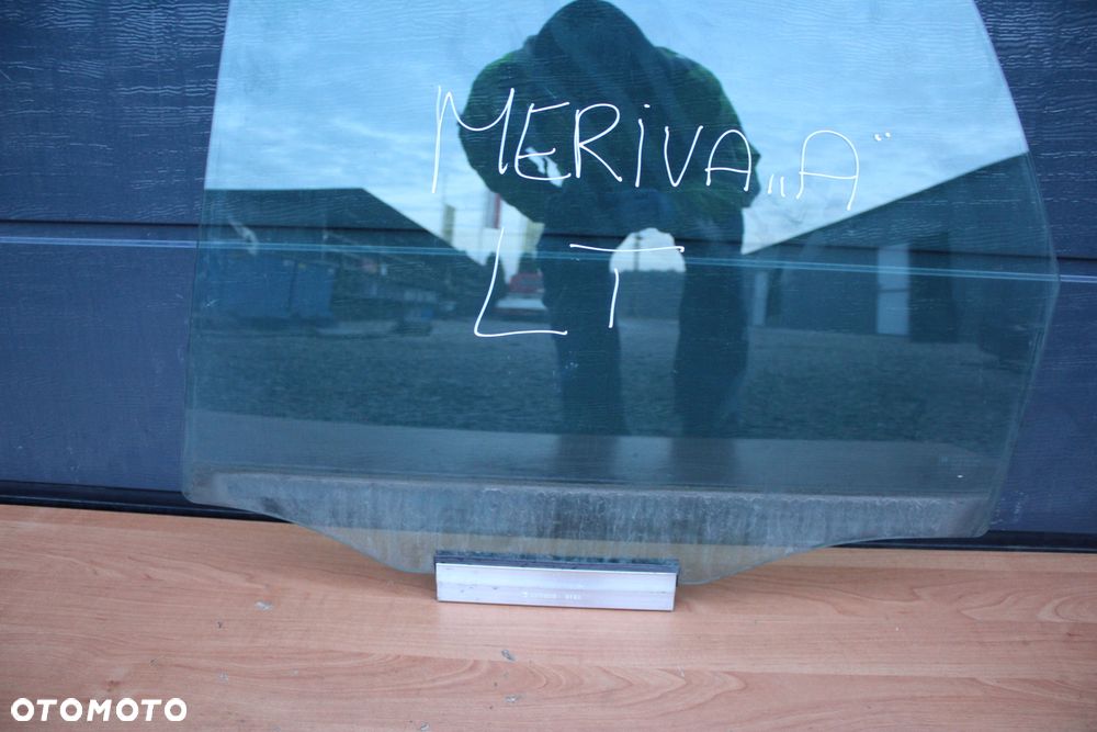 SZYBA DRZWI LEWA LEWY TYŁ OPEL MERIVA A - 3