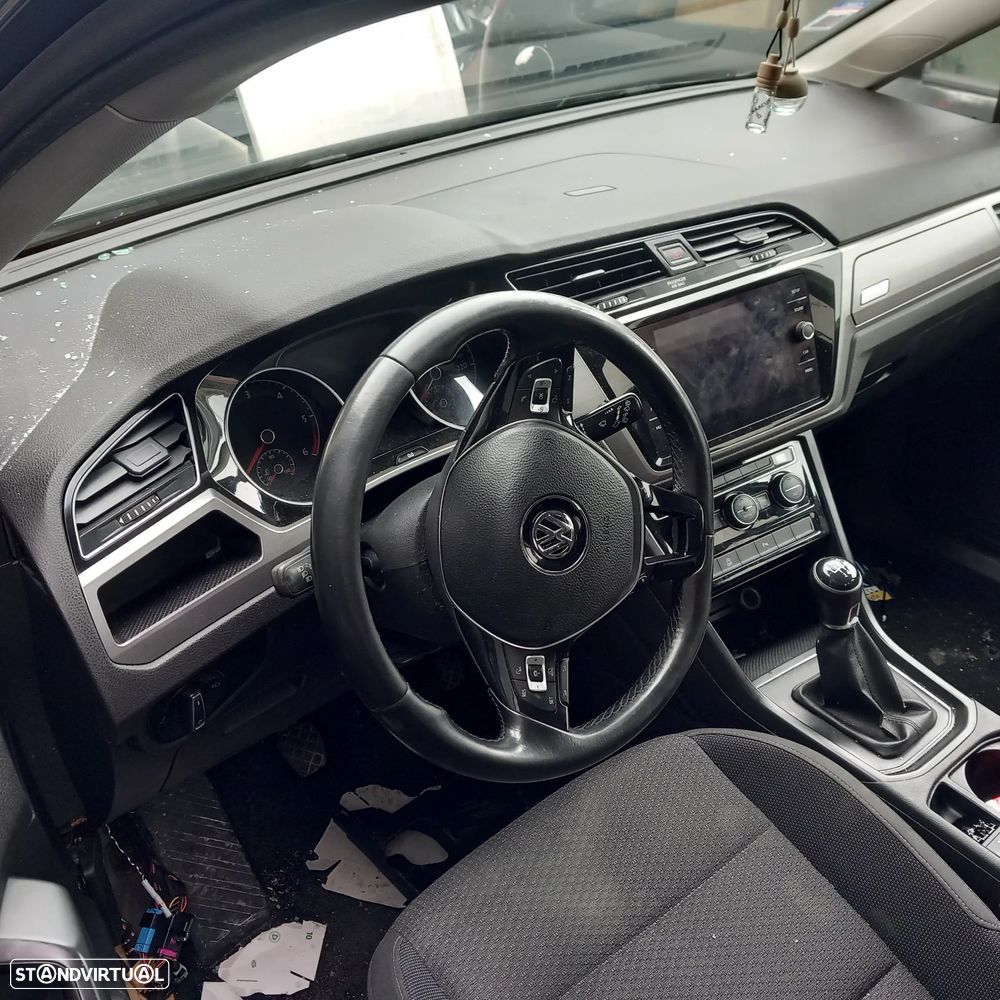 Frente completa com airbags e cintos Volkswagen Touran 5T1 ano 2018 - 4