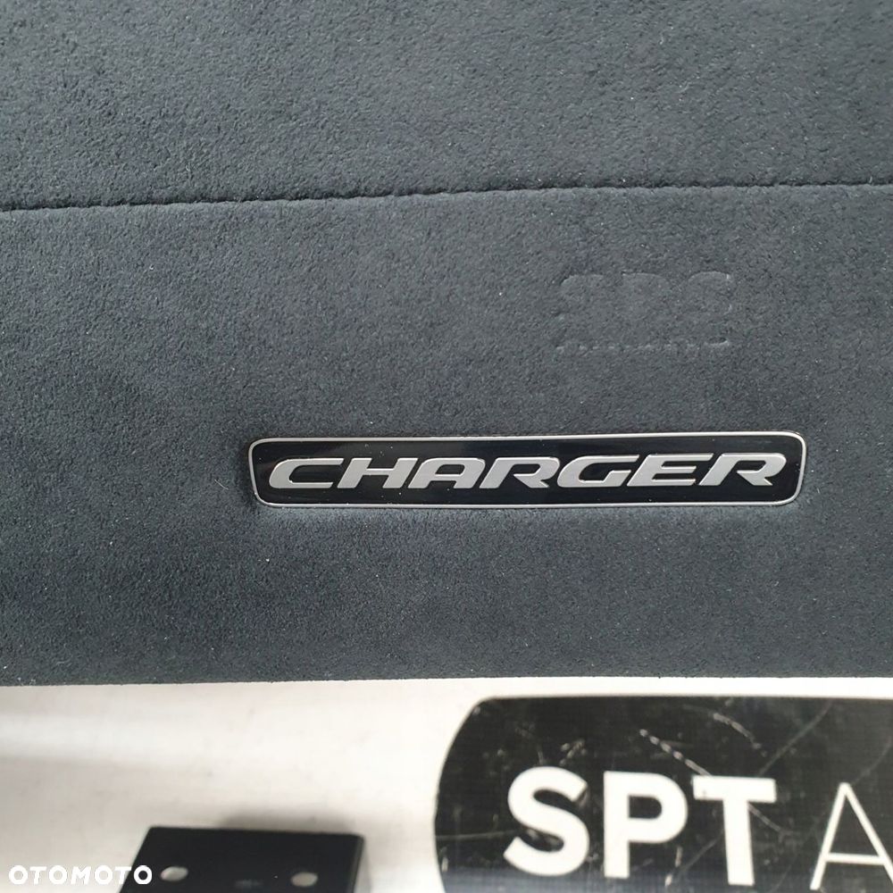 DODGE CHARGER ALAKANTARA NITKA DESKA ROZDZIELCZA KONSOLA KOKPIT PULPIT PODUSZKI AIRBAG AIR BAG PASY KIT SET - 5