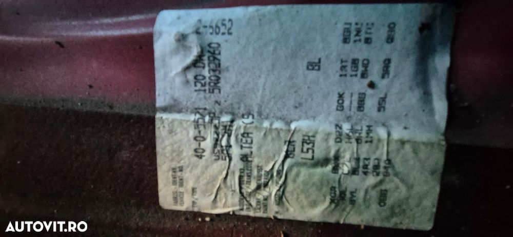 Piese auto Seat Altea 2.0 FSi benzina 2007 - 12