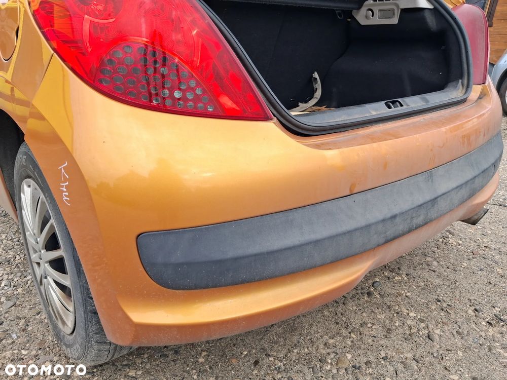 ZDERZAK TYLNI TYL PEUGEOT 207 3D KHW - 3