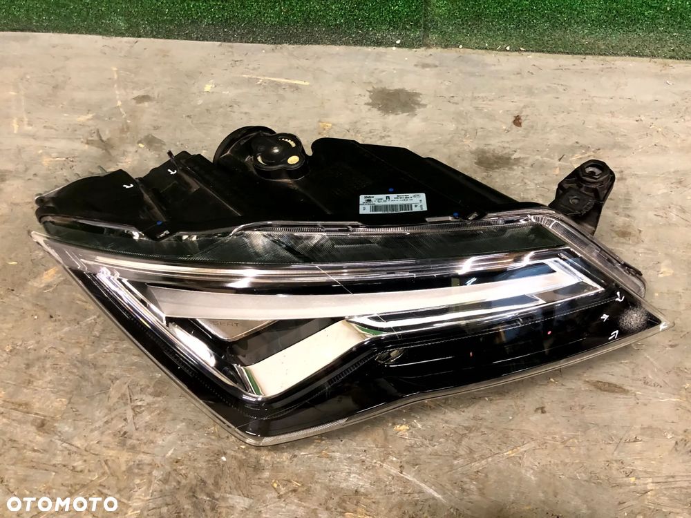 SEAT ATECA LAMPA REFLEKTOR LEWY PRAWY PRZÓD LEWY PRAWY PRZEDNI USZKODZONY JEŻ FULL LED 576941007D 576941008D - 17