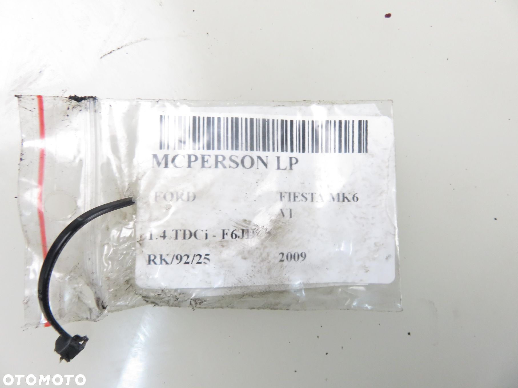 MCPERSON LEWY PRZEDNI FORD FIESTA MK6 VI 1.4 TDCi 68 8V - F6JD 8V5118K001BF - 7