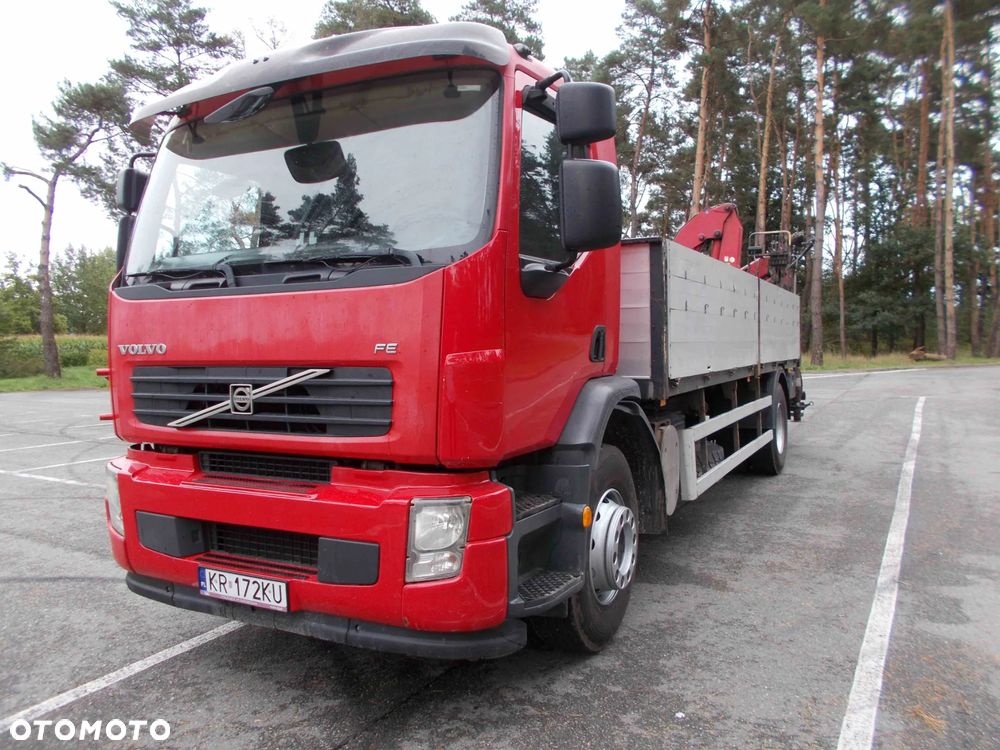 Volvo FE Skrzyniowy Dźwig HDS HYVA HB120E2 Rotator 1-Właściciel - 5