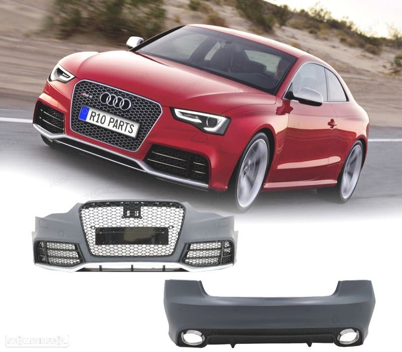KIT CARROÇARIA AUDI A5 COUPE 13-16 LOOK RS5 - 1
