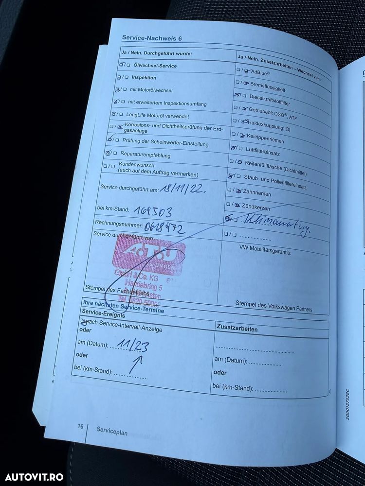 Volkswagen Passat 1.6 TDI (BlueMotion Technology) DSG Comfortline - 36