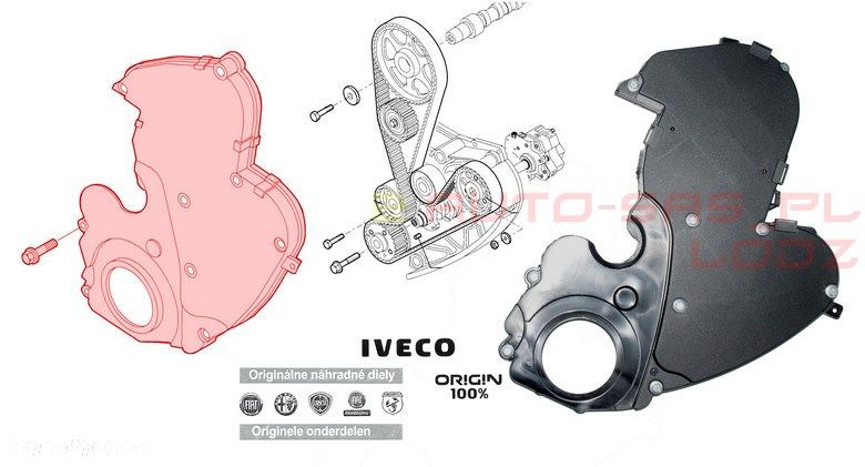 OSŁONA ROZRZĄDU DUCATO IVECO 2.3 - 1