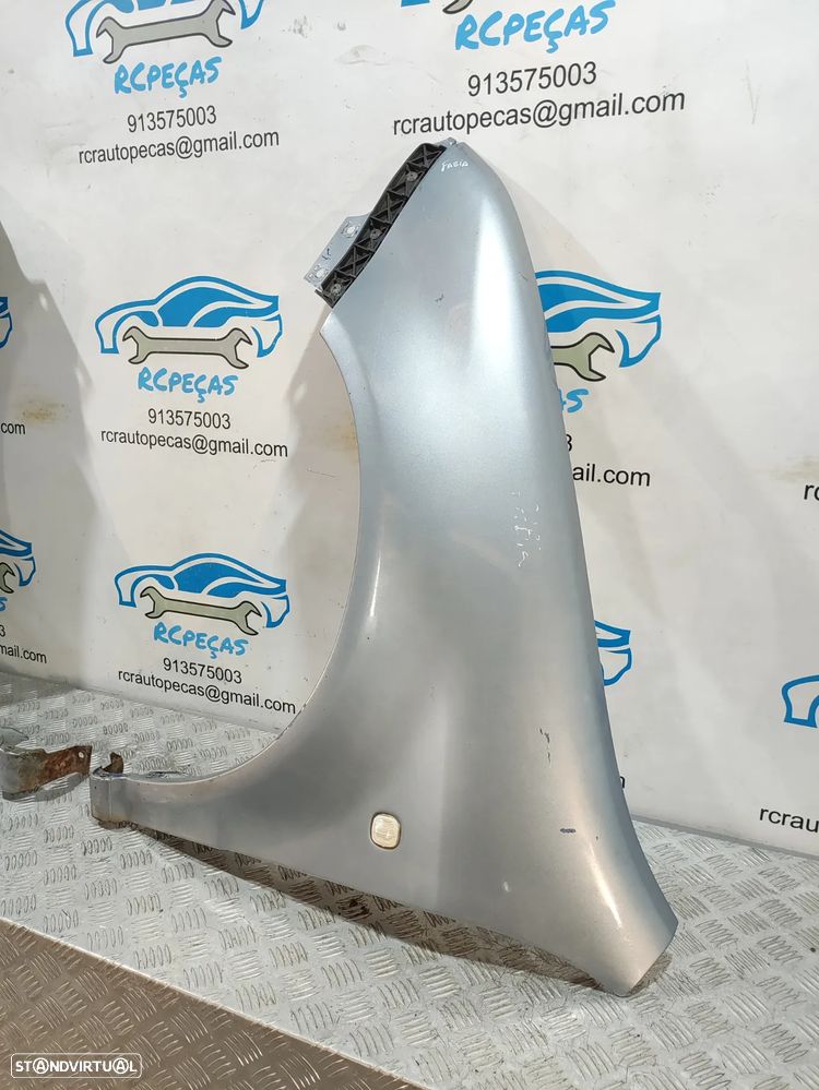 FRENTE COMPLETA SKODA FABIA 1 I MK1 6Y CAPOT PARACHOQUES GUARDA-LAMAS OTICAS RADIADOR VENTILADOR FRENTE FIBRA REFORÇO - 18