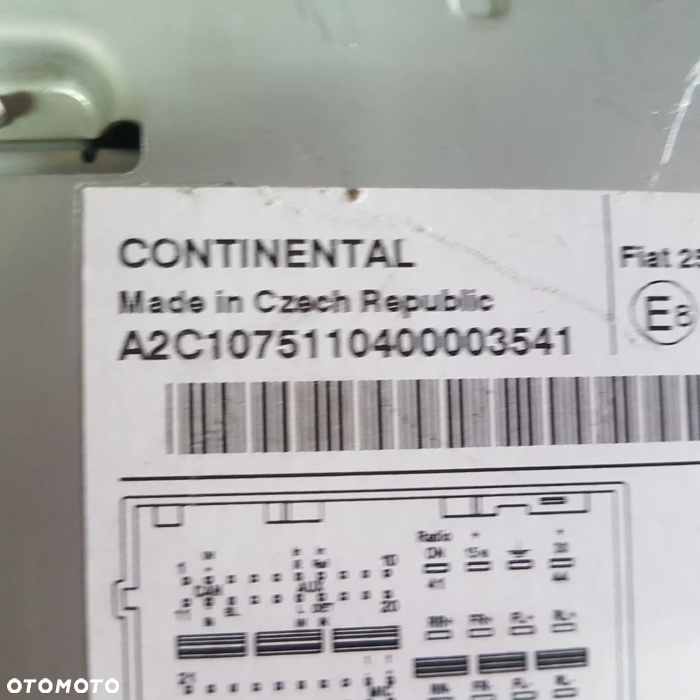 radio navi nawigacja cd pyta ducato boxer jumper movano proace continental 07356838770 jeszcze folia na szybce - 12