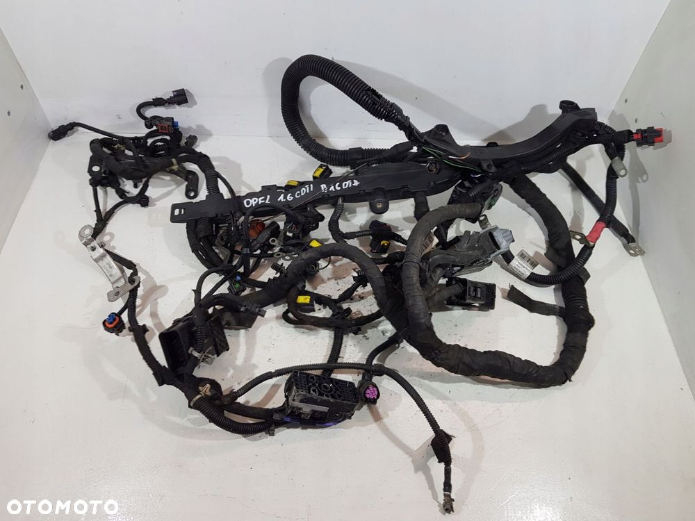 wiązka instalacja silnika 13360552 opel zafira c astra j 1.6 cdti b16dth - 1