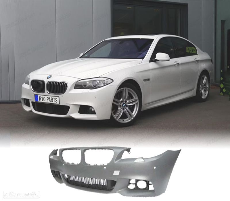 PARA-CHOQUES FRONTAL BMW F10 F11 LOOK M LCI 13-17 PDC - 1