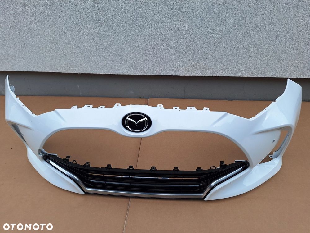 MAZDA II 2 HYBRID KB 22- 23-24 CAŁY NIE KLEJONY SUPER STAN! ZDERZAK PRZÓD PRZEDNI ORYG 52119-K0050 WYSYŁKA 24H - 3