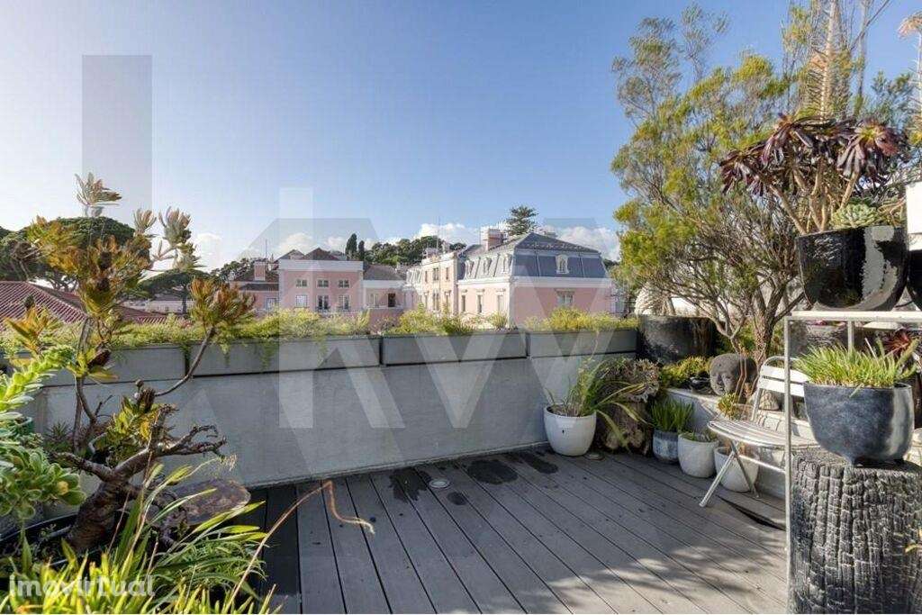 Penthouse T1 com terraço e vista rio em Belém - Grande imagem: 2/26