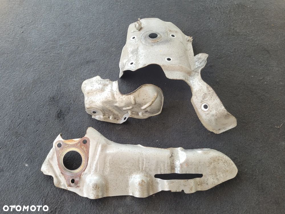 Osłona osłony termiczne katalizatora Renault Scenic 3 1,6 DCI - 1