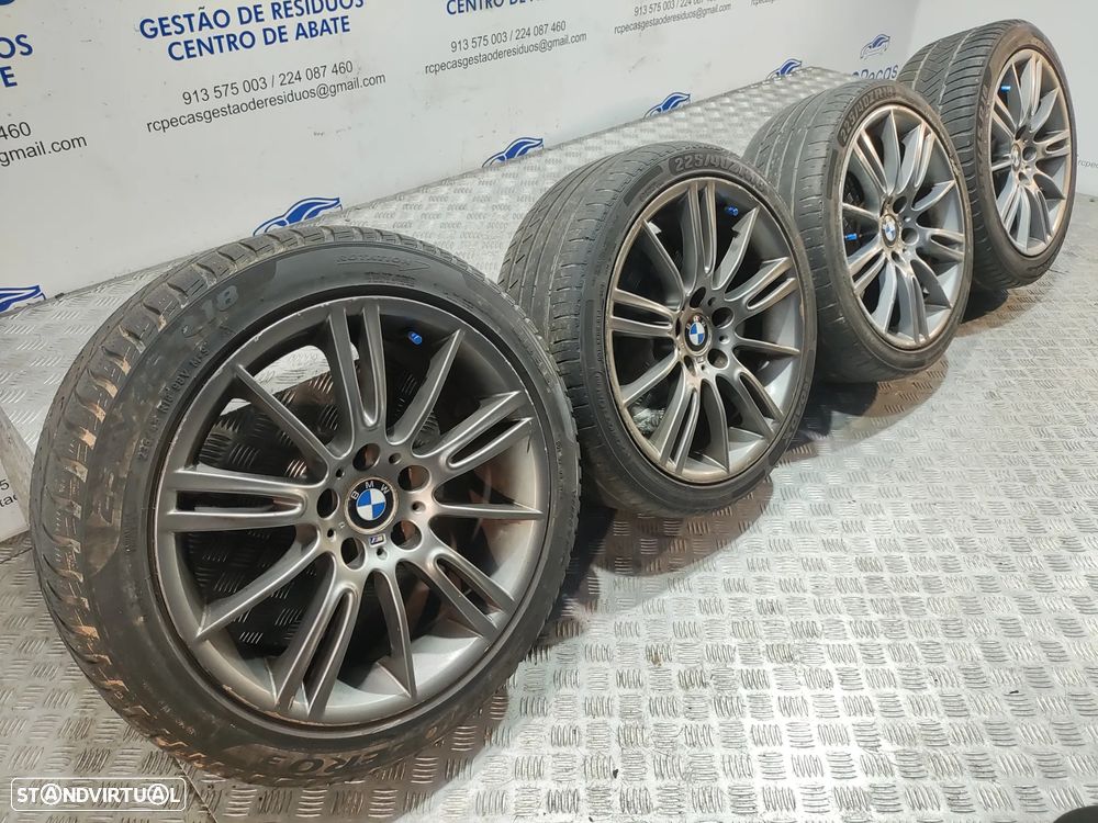 Conjunto Jantes 18 originais BMW Serie 3 E90 Pack M Style M193 Ferric Grey 8J 8,5J ET34 ET37 5x120 - 3