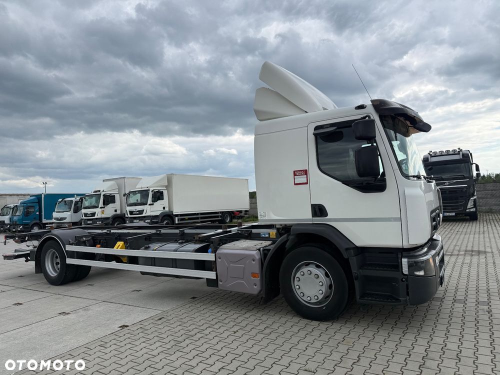 Renault D 380 / POD KONTENERY / WINDA / DO ZABUDOWY / PRZÓD TYŁ PODUSZKA / SYPIALNA / SPROWADZONY / STAN BDB / / / - 4
