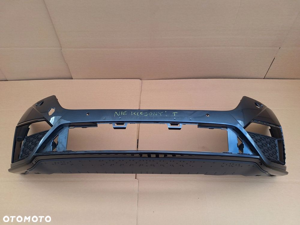 SKODA OCTAVIA IV 4 RS 19- 20-24 5E3 NIE KLEJONY! ZDERZAK PRZÓD PRZEDNI+PŁYTA DOLNA ORYG. 5E3807221F WYSYŁKA 24H - 1