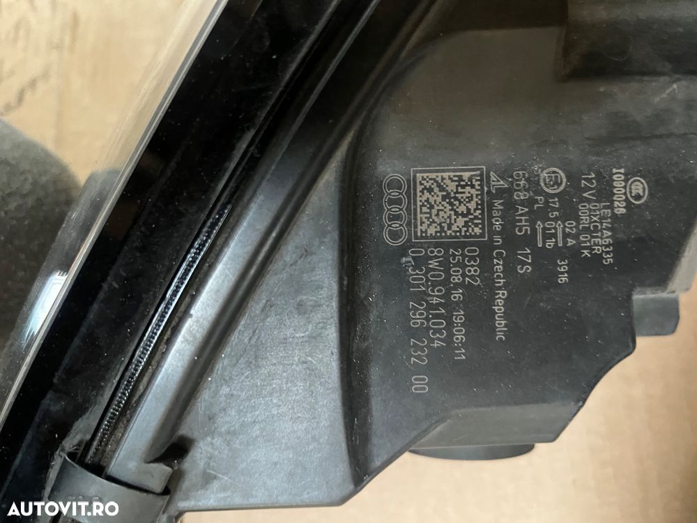 Faruri fulled Audi A4 B9 2017 - 8