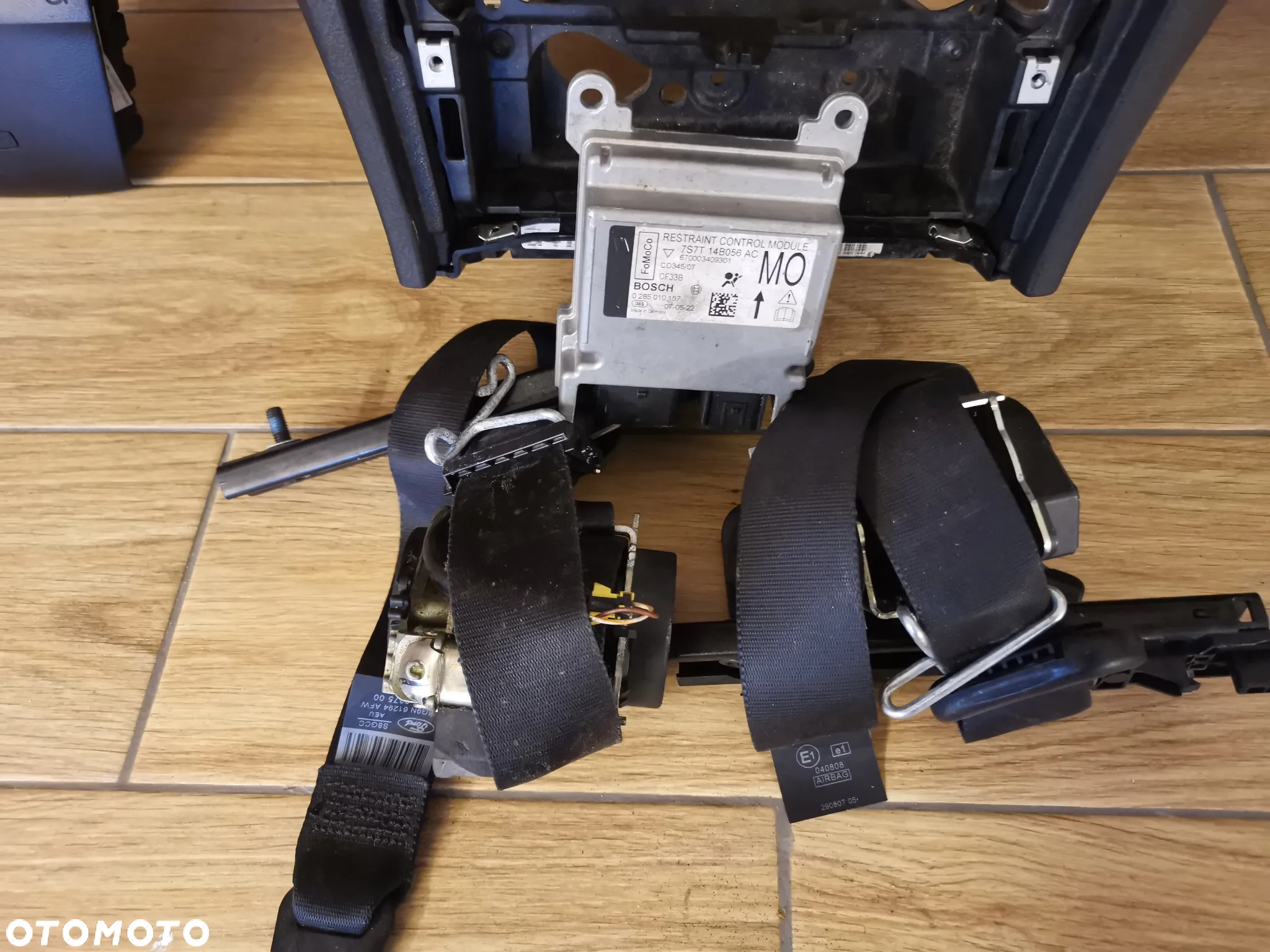Deska Konsola AIRBAG Pasy Ford Mondeo MK4 - 8