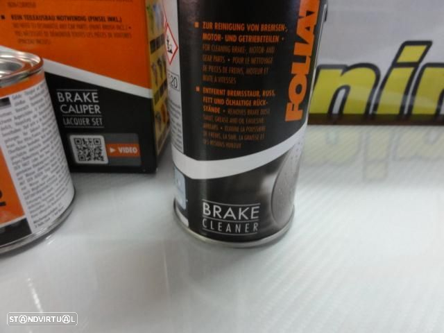 Tinta alta temperatura Foliatec de cor amarelo performance para bombas, pinças - 22
