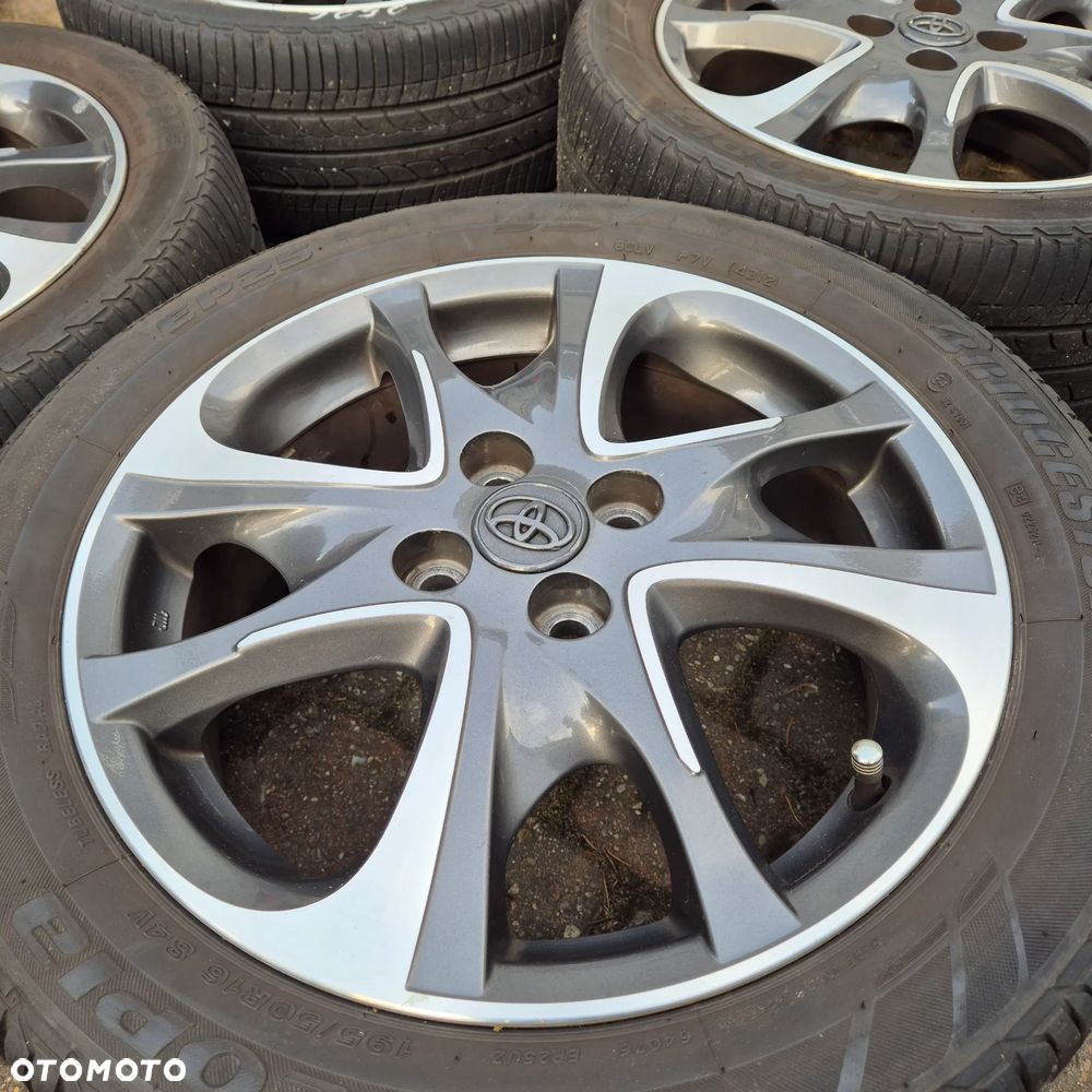 LATO KOŁA 195/50 R16 ORYGIN. TOYOTA YARIS COROLLA KIA RIO SWIFT MAZDA 2 I10 - 7