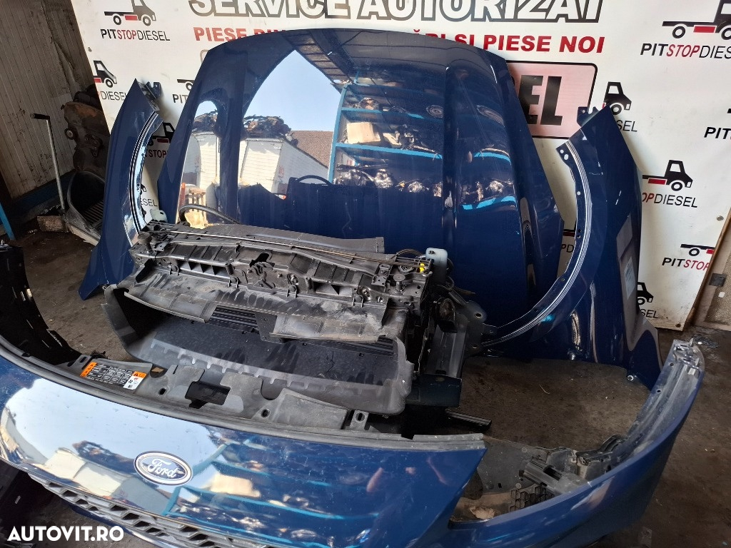 Fata completa Ford Kuga 3 ST-line 2019 2020 2021 2022 2023 2024 bara fata faruri capota trager radiator aripi - 5