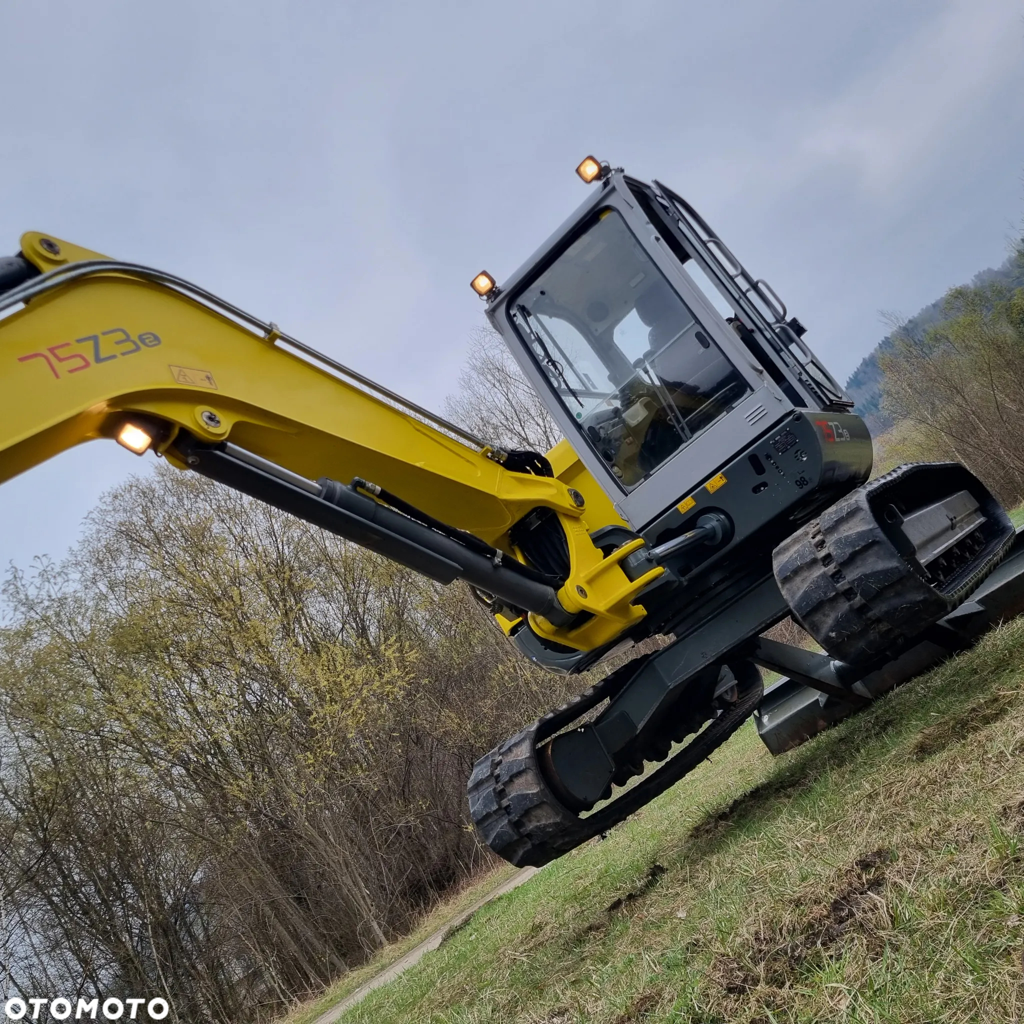 Wacker Neuson 8 ton Koparka Gąsienicowa 75Z3- komplet łyżek!- 2015r IMPORT NORWEGIA Klima jak Nowa - 34