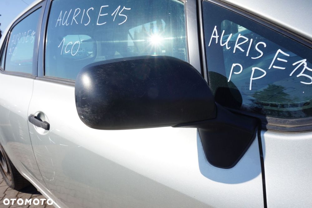 LUSTERKO ELEKTRYCZNE PRAWE AURIS E15 I 1C0 87901-02270 SREBRNY TOYOTA 2006-2009 - 1