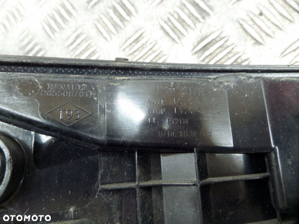 renault kadjar 15- led lampa prawa tył 265508701r - 3