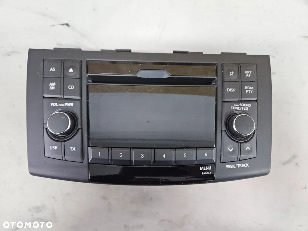 Radio radioodtwarzacz CD USB fabryczne Suzuki Swift V 2013r 39101-68LA0-HVW - 2