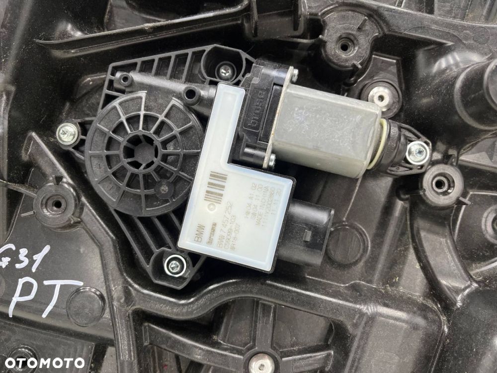 Podnośnik szyb BMW 5 G30 sedan G31 kombi F90 17-24r. silniczek PRAWY tylny PRAWY tył 7365168 7457252 - 2